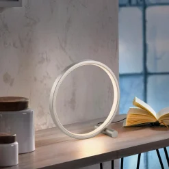 Paul Neuhaus Lampa stołowa LED srebrny MINI RITUS