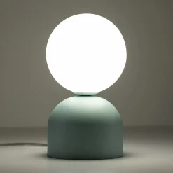 TK Tomasz Krywult Lampa stołowa miętowa podstawa MIKI