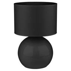Lampy Stołowe|TK Tomasz Krywult Lampa stołowa nocna czarna PALLA