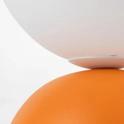 TK Tomasz Krywult Lampa stołowa pomarańczowa podstawa MIKI