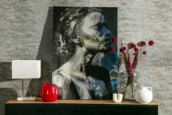 Lampy Stołowe|Zumaline Lampa stołowa prostokątna biała CARLOS