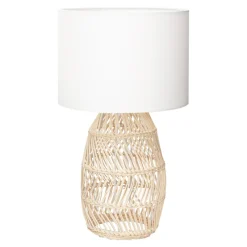 PLATINET S.A. Lampa stołowa rattan KORFU