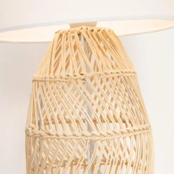 PLATINET S.A. Lampa stołowa rattan KORFU