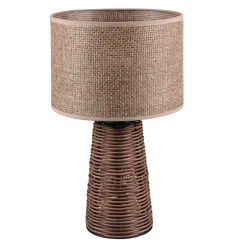 Lampy Stołowe| Lampa stołowa rattan STRAW