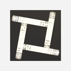 Zumaline Lampa sufitowa 4 pierścienie czarna TULA na pilota