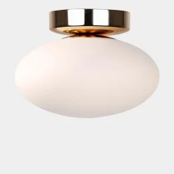Wszystkie Lampy Sufitowe|domiluce Lampa sufitowa biało-złota UFO 18 cm