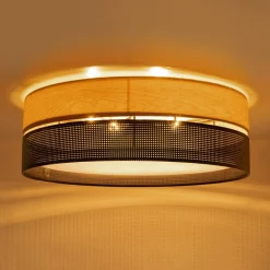 Wszystkie Lampy Sufitowe|TK Tomasz Krywult Lampa sufitowa boho z abażurem NICOL