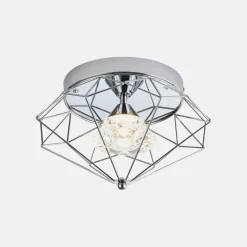 Wszystkie Lampy Sufitowe|Zumaline Lampa sufitowa chrom AMY