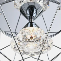 Wszystkie Lampy Sufitowe|Zumaline Lampa sufitowa chrom AMY