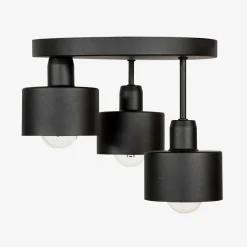 Wszystkie Lampy Sufitowe|domiluce Lampa sufitowa czarna BARI 3
