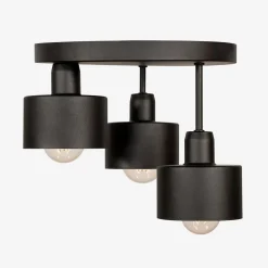 Wszystkie Lampy Sufitowe|domiluce Lampa sufitowa czarna BARI 3