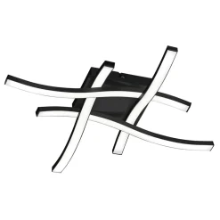 Wszystkie Lampy Sufitowe| Lampa sufitowa czarna LED ROUTE hasztag