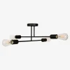 Wszystkie Lampy Sufitowe|domiluce Lampa sufitowa czarna LUCA 4