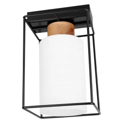 Spot - Light Lampa sufitowa czarno-biała GRETTER