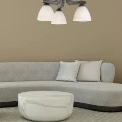 Wszystkie Lampy Sufitowe|inny Lampa sufitowa grafitowo-biała ADRIANO 3