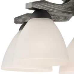 inny Lampa sufitowa grafitowo-biała ADRIANO 5