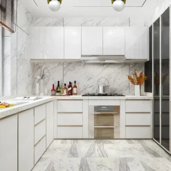 Luminex Lampa sufitowa kula czarno-złota SATELIT I