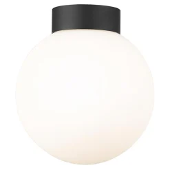 Wszystkie Lampy Sufitowe|Zumaline Lampa sufitowa kula czarna ARCTURUS