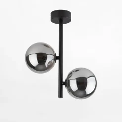 TK Tomasz Krywult Lampa sufitowa kule czarna ESTERA II