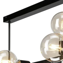 Wszystkie Lampy Sufitowe| Lampa sufitowa kule czarna ASTRID VIII