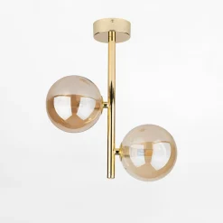 TK Tomasz Krywult Lampa sufitowa kule złota ESTERA II