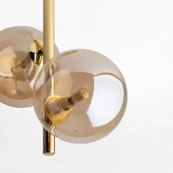 TK Tomasz Krywult Lampa sufitowa kule złota ESTERA II