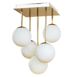 Wszystkie Lampy Sufitowe|domiluce Lampa sufitowa kule złota MEFISTO 5