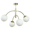 domiluce Lampa sufitowa kule złota białe VOLTA 4