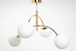domiluce Lampa sufitowa kule złota białe VOLTA 4