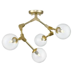 Zumaline Lampa sufitowa kule złota DEIMOS