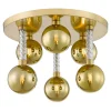 Wszystkie Lampy Sufitowe|Zumaline Lampa sufitowa kule złota MIDA