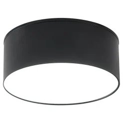 Zumaline Lampa sufitowa LED barwa neutralna 4000K czarna SOLARI 12 cm