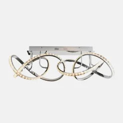 Zumaline Lampa sufitowa LED chrom ABRO