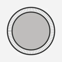 Zumaline Lampa sufitowa LED czarna BALU z pilotem