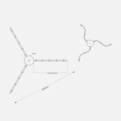 Wszystkie Lampy Sufitowe|Zumaline Lampa sufitowa LED czarna BALBO