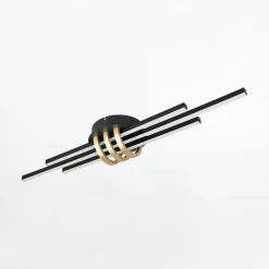 Wszystkie Lampy Sufitowe|inny Lampa sufitowa LED czarno-złota CINTO