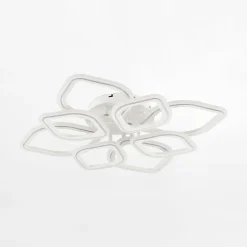 Wszystkie Lampy Sufitowe|Zumaline Lampa sufitowa LED 75W biała chrom ILLUMIA