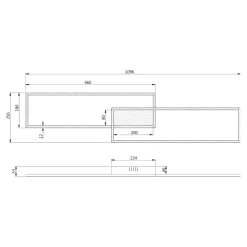 Paul Neuhaus Lampa sufitowa LED z pilotem srebrna ASMIN