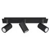 Listwy Oświetleniowe|Wszystkie Lampy Sufitowe| Lampa sufitowa listwa 3 reflektory czarna MARLEY