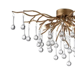 Wszystkie Lampy Sufitowe|Paul Neuhaus Lampa sufitowa miedziana ICICLE 30x60 cm