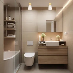 inny Lampa sufitowa mosiądz PASADENA