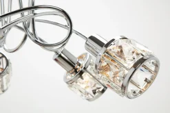 Krislamp Lampa sufitowa NELA 5 chrom