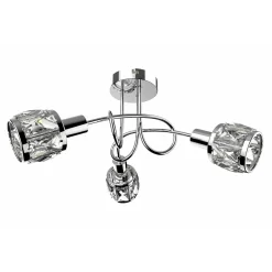 Krislamp Lampa sufitowa NELA 3 chrom