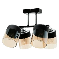 Wszystkie Lampy Sufitowe|Zumaline Lampa sufitowa PORTO CL19020-4-BL