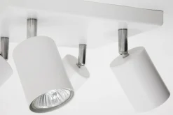 LED-POL Lampa sufitowa 4-punktowa biała ORO GAVIA