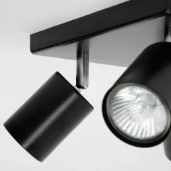 LED-POL Lampa sufitowa 4-punktowa czarna ORO GAVIA