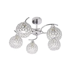 Wszystkie Lampy Sufitowe|Krislamp Lampa sufitowa SOFIA