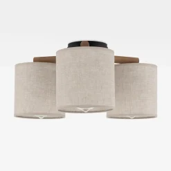 Wszystkie Lampy Sufitowe|TK Tomasz Krywult Lampa sufitowa szara DEVA NATURE III