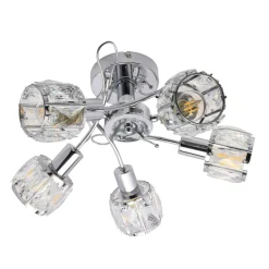 Wszystkie Lampy Sufitowe|Krislamp Lampa sufitowa VENUS KR373-5PL