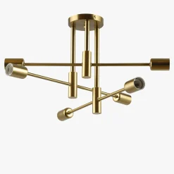 Krislamp Lampa sufitowa złota DORADO 6